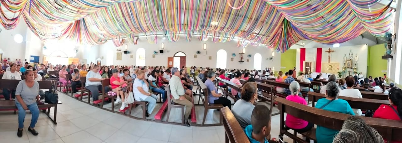 Cumple Parroquia Sagrado Corazón primer aniversario