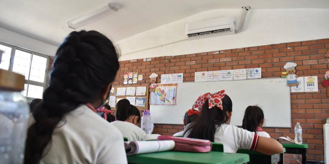 Suspenderán clases al superar los 40º