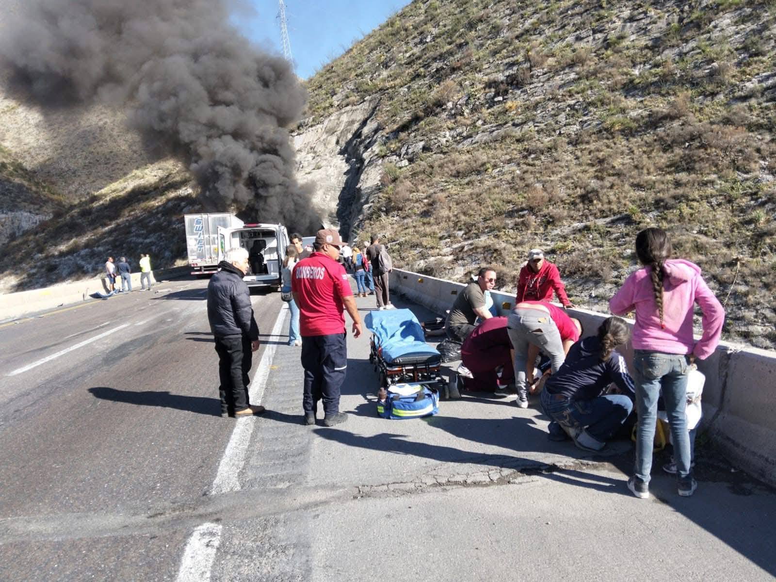 Tragedia en Los Chorros 3 muertos y 11 heridos