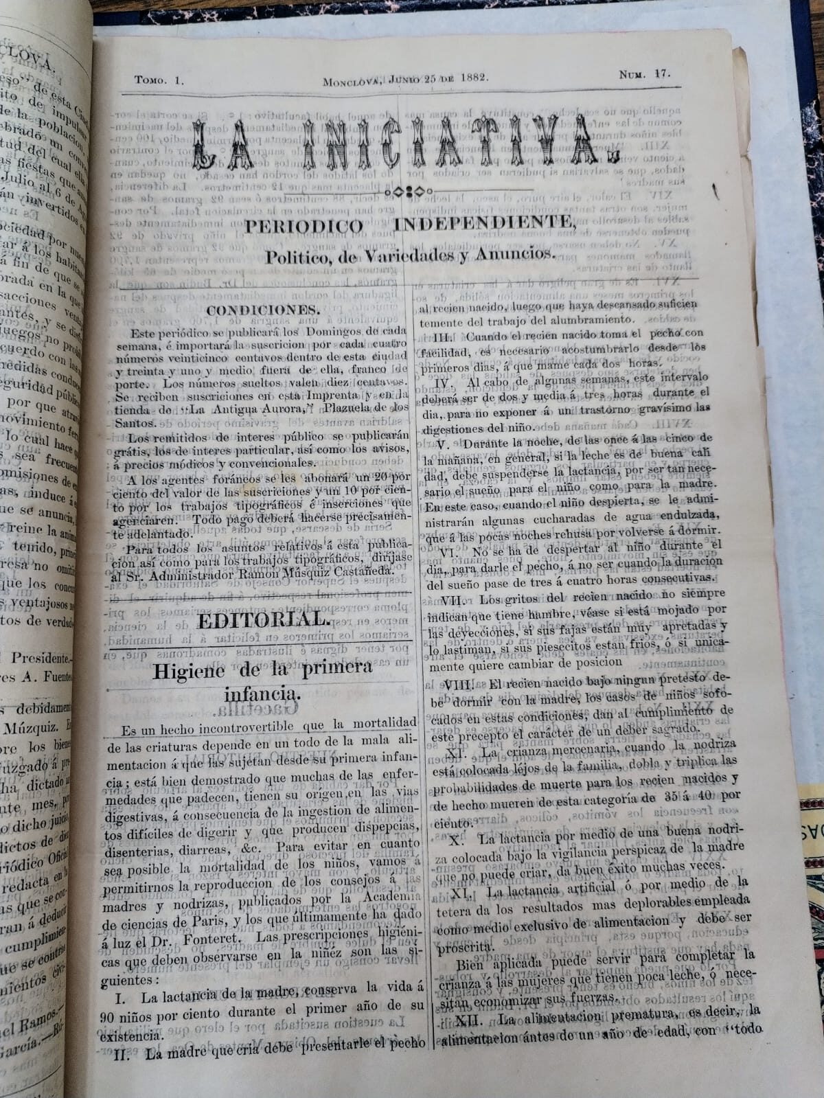 “La Iniciativa”; el primer periódico de Monclova