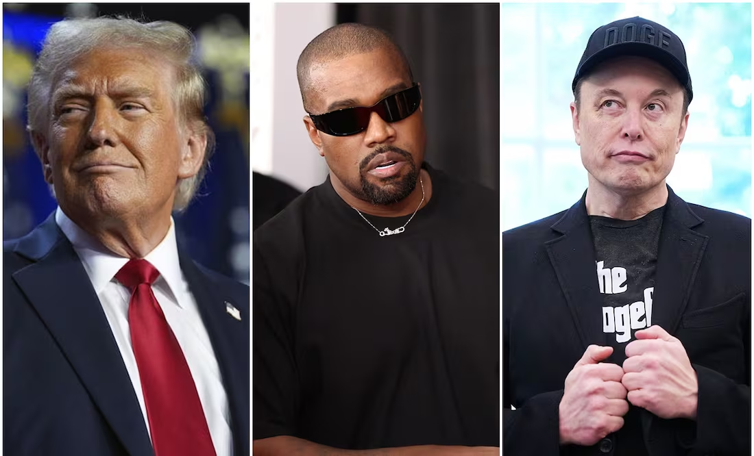 Kanye West pide paz entre Trump y Musk tras intensa pelea
