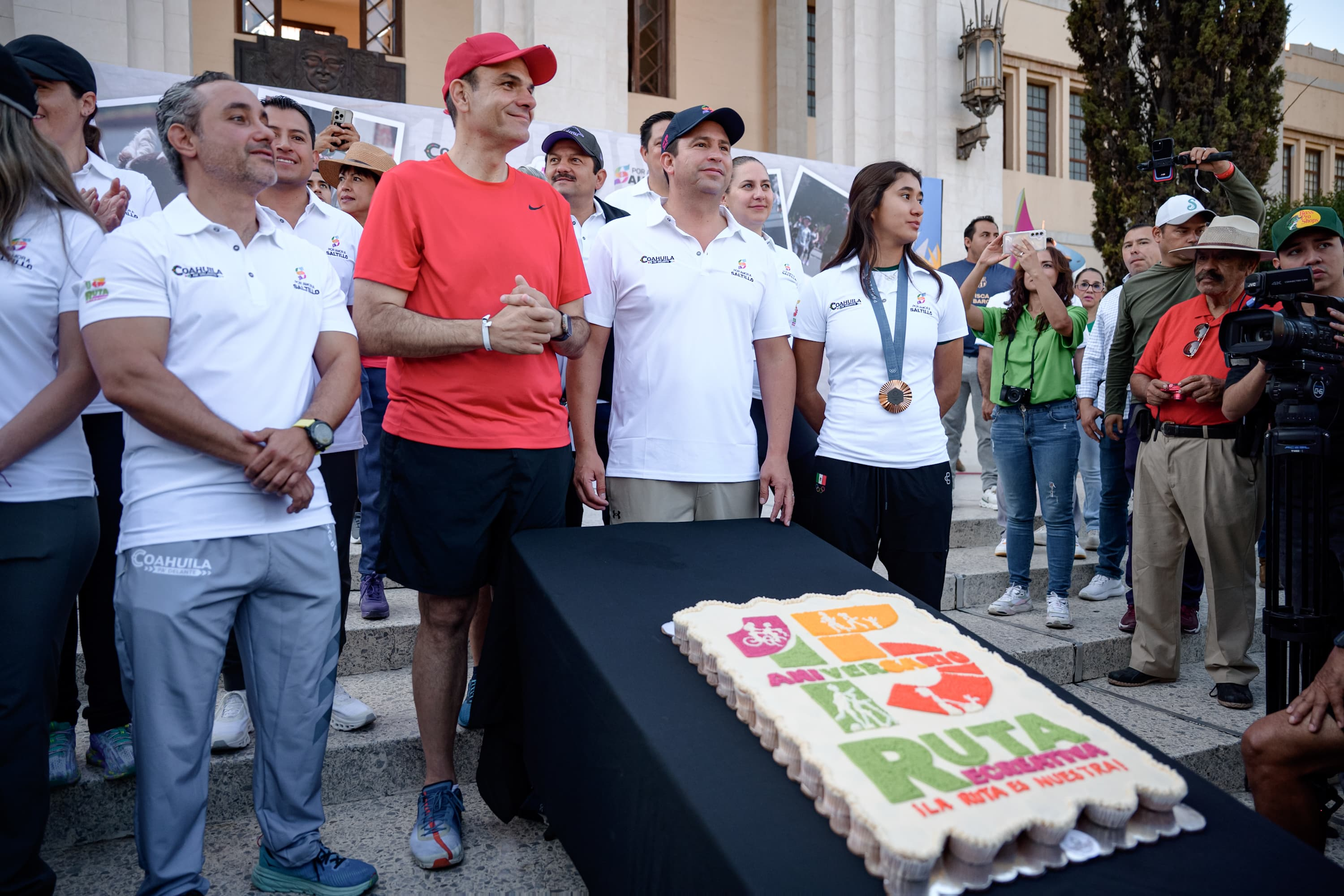 Festejan 20 mil saltillenses el 15 Aniversario de la Ruta Recreativa