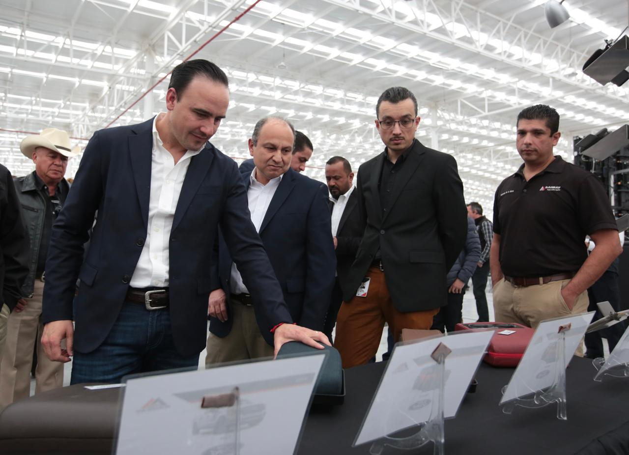 SE CONSOLIDA COAHUILA EN EL TOP 3 DE LOS ESTADOS QUE MÁS EXPORTAN DEL PAÍS: MANOLO