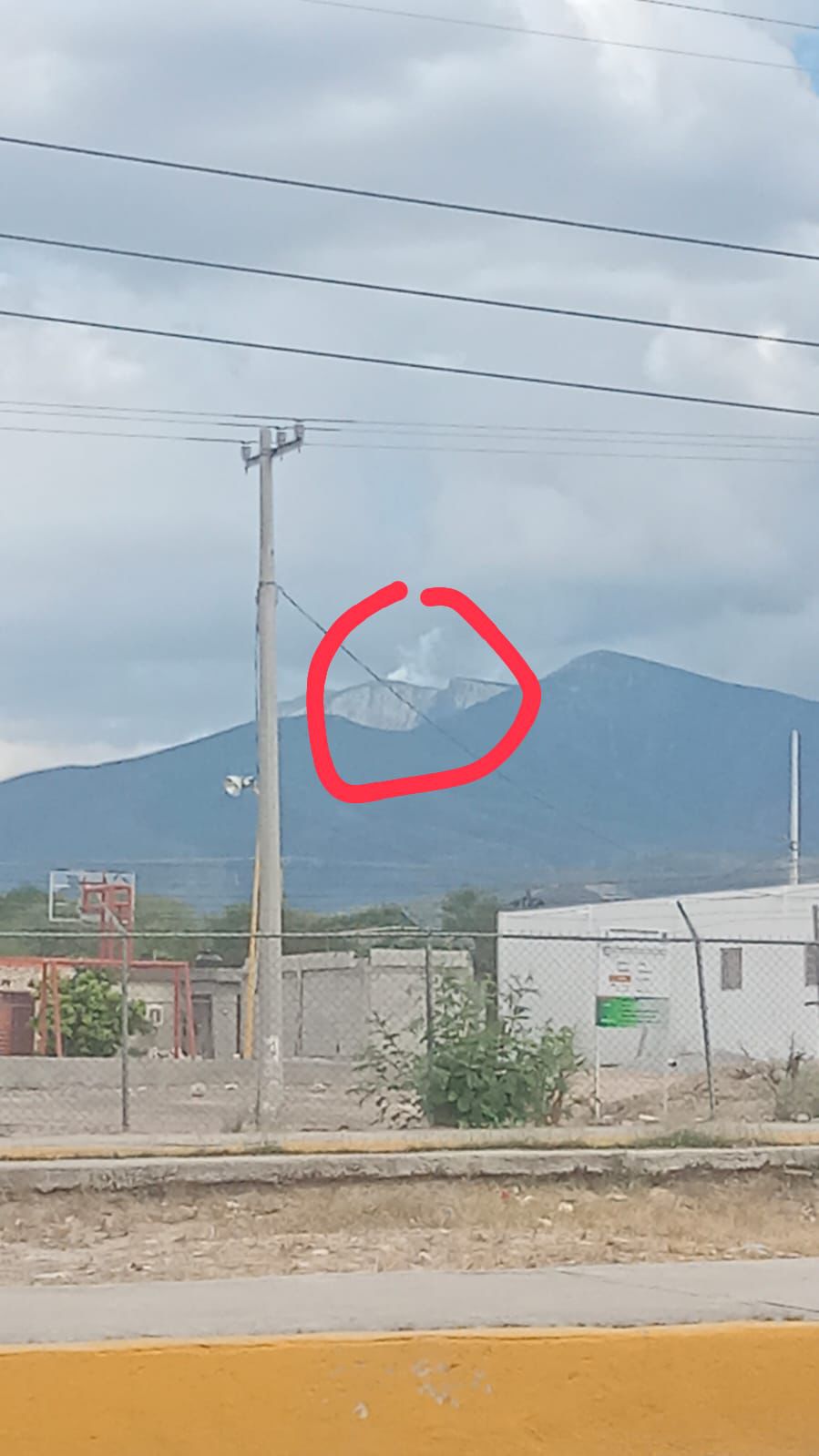 Alerta incendio en Cerro La Gloria