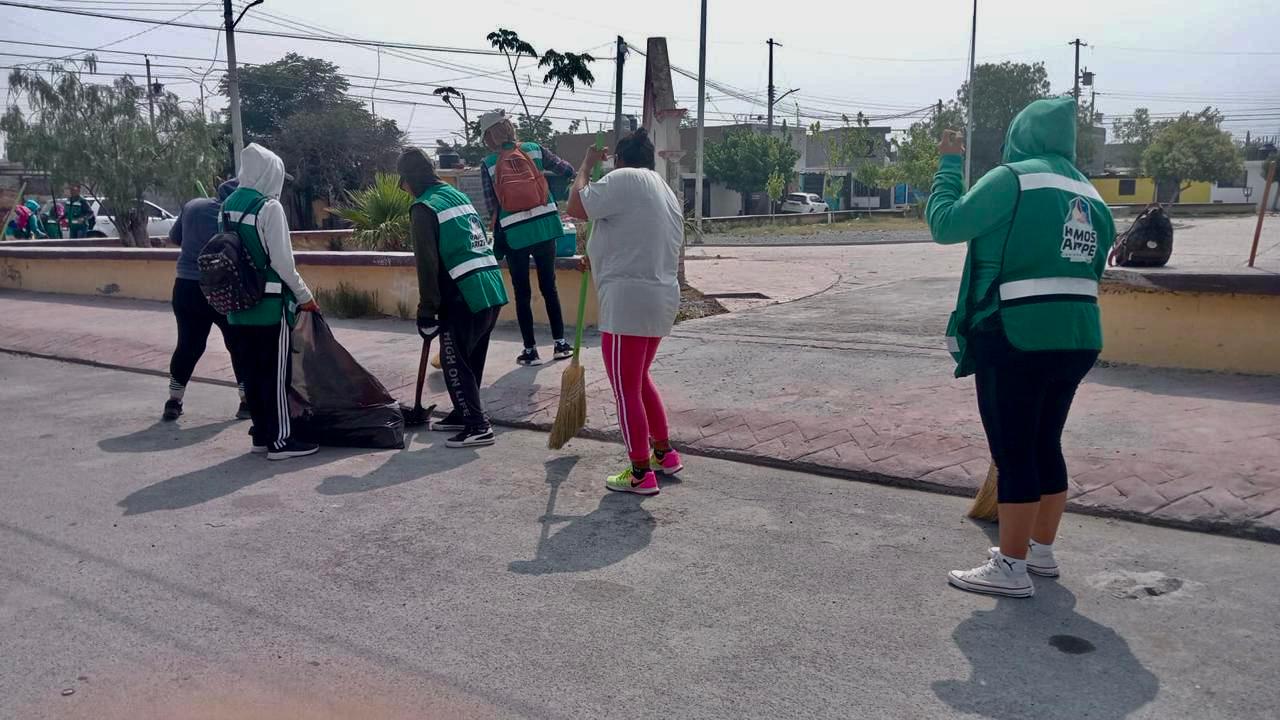 Limpia Ola Verde espacios públicos