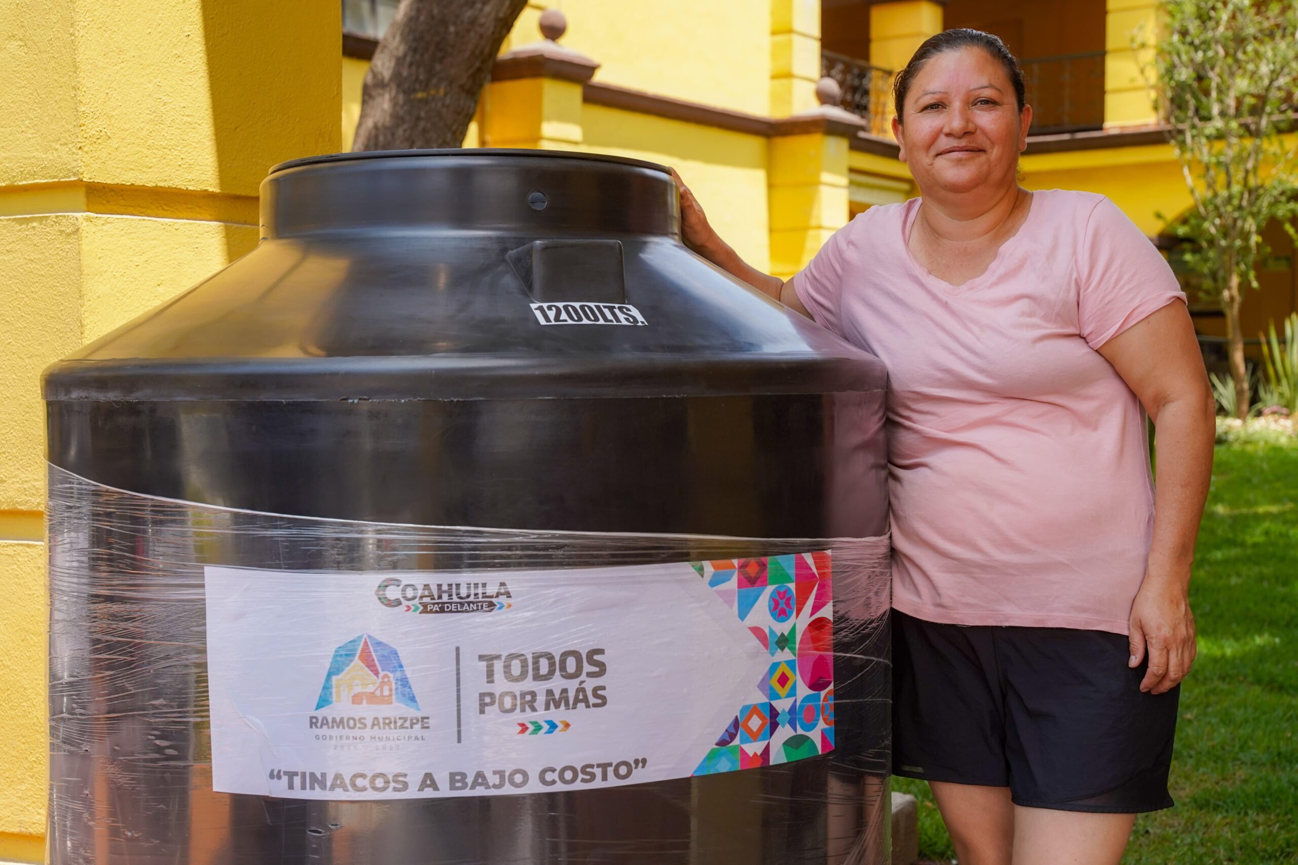 Avanza programa “Tinacos Para Todos”