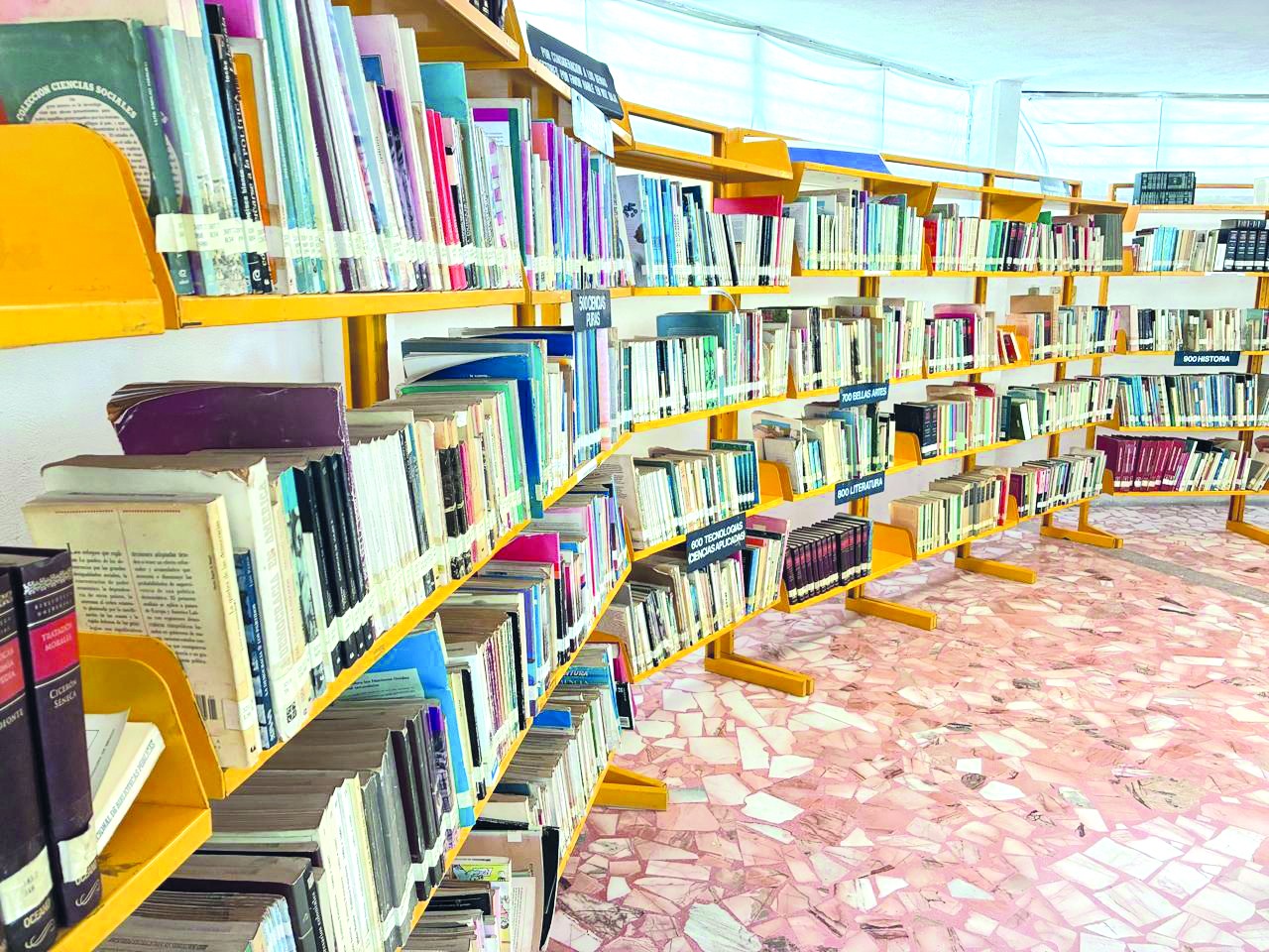 Refugio de grandes letras: Biblioteca Susanne Lou