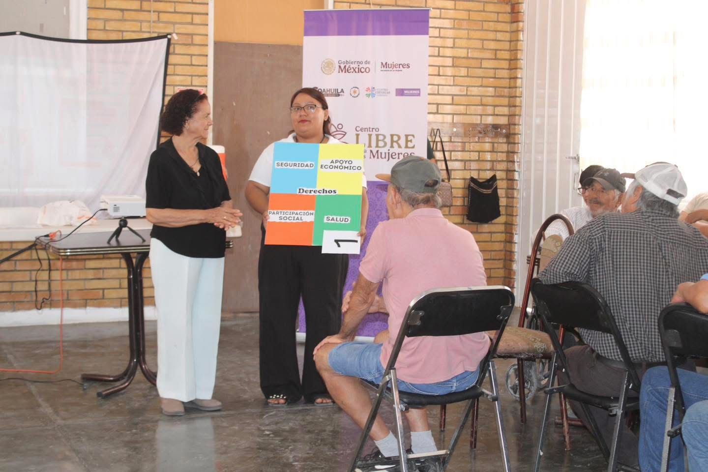 Promueven respeto e inclusión a adultos mayores en Ciénegas