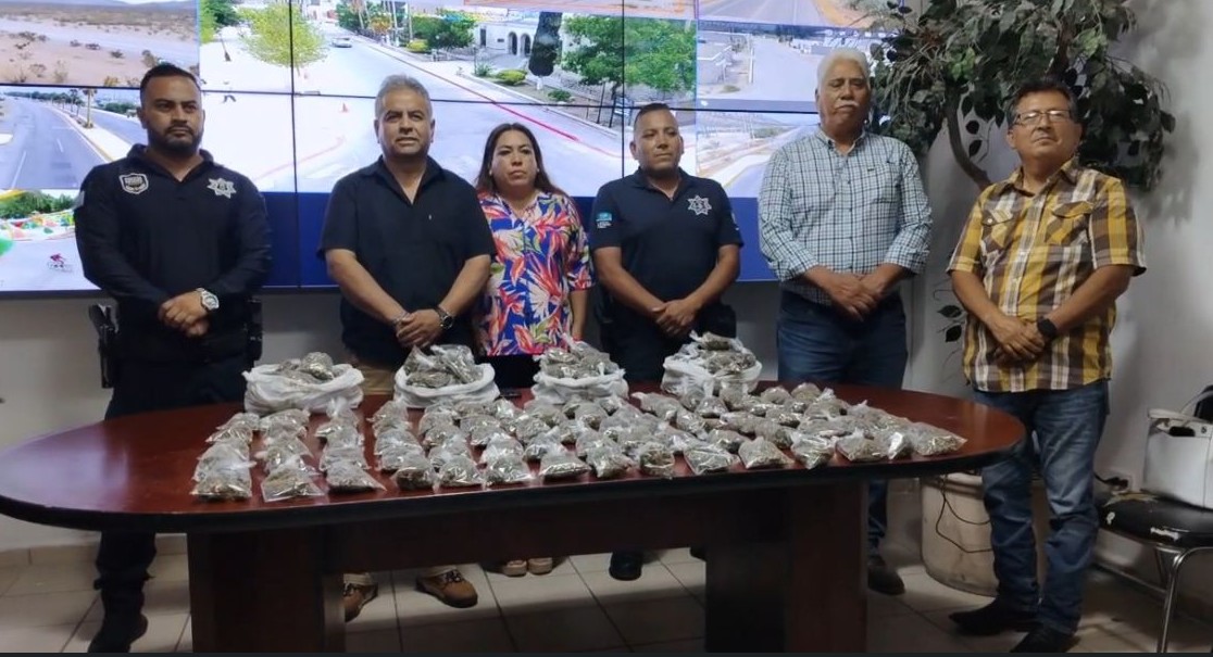INCAUTAN EN 4 CIÉNEGAS 5 KILOS DE MARIHUANA