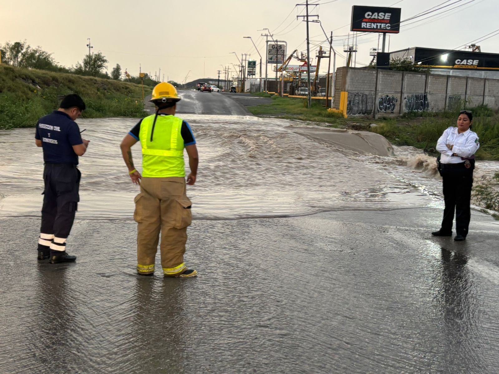 Fuertes lluvias dejan daños en Monclova