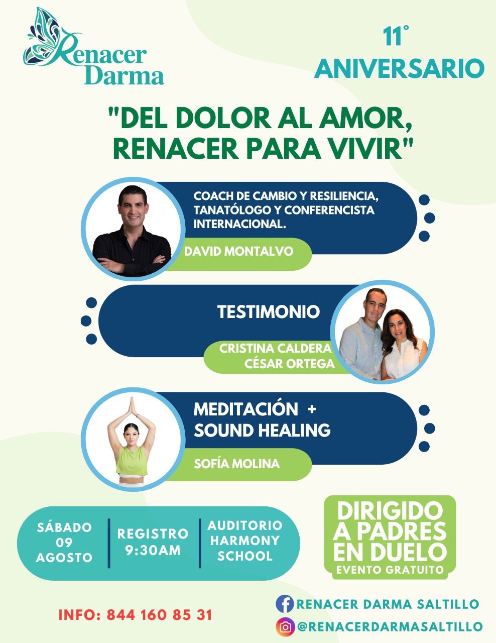 Renacer Darma Saltillo celebra su 11° aniversario