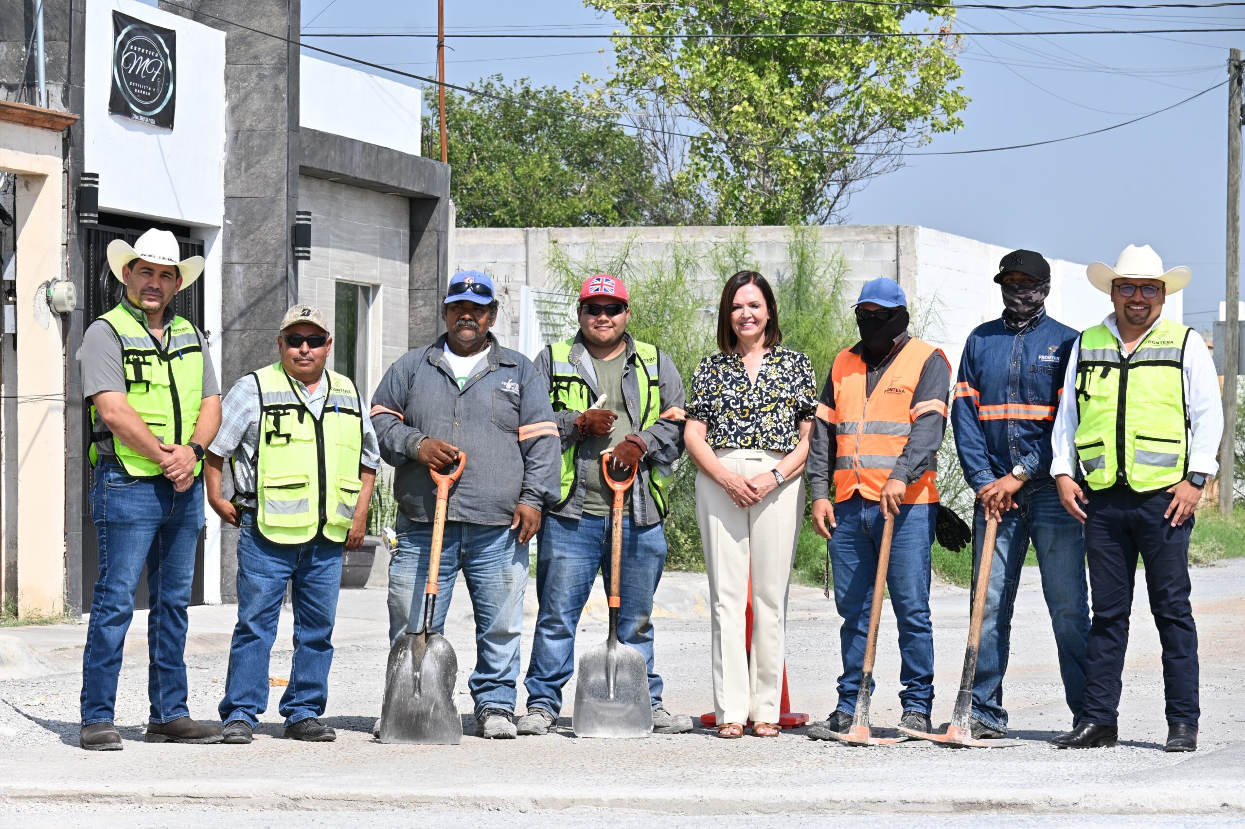 Ha rehabilitado 8.7 km de calles en Frontera