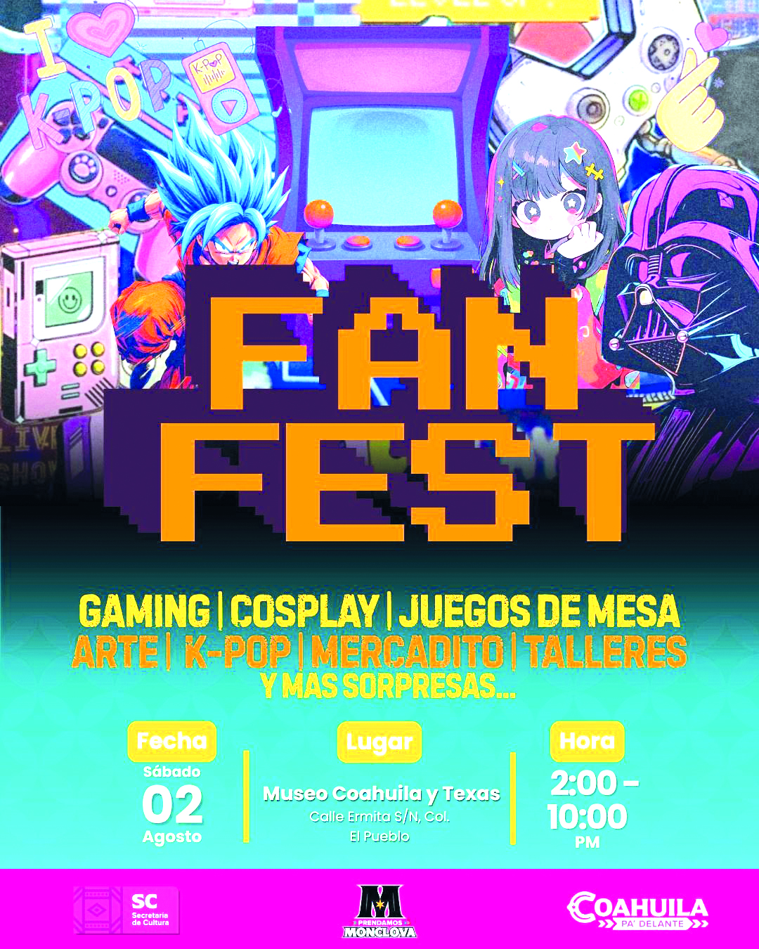 Invita Ayuntamiento al Fan Fest Monclova