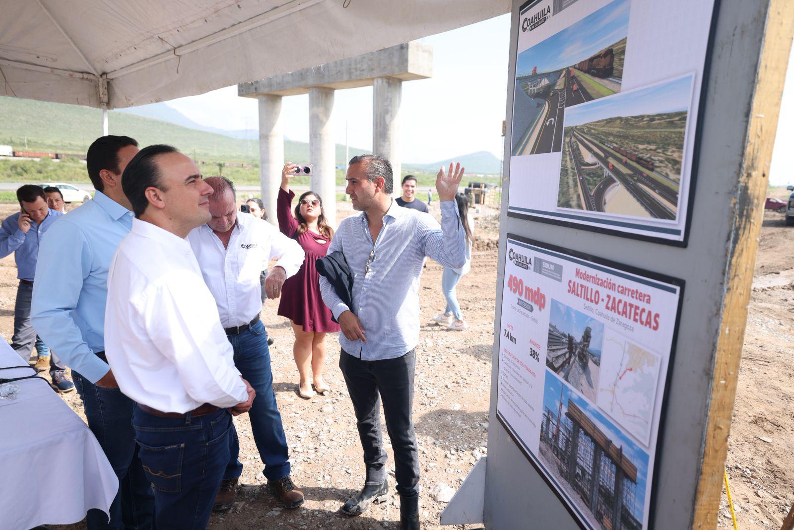 EN TIEMPO Y FORMA OBRAS DE INFRAESTRUCTURA EN COAHUILA