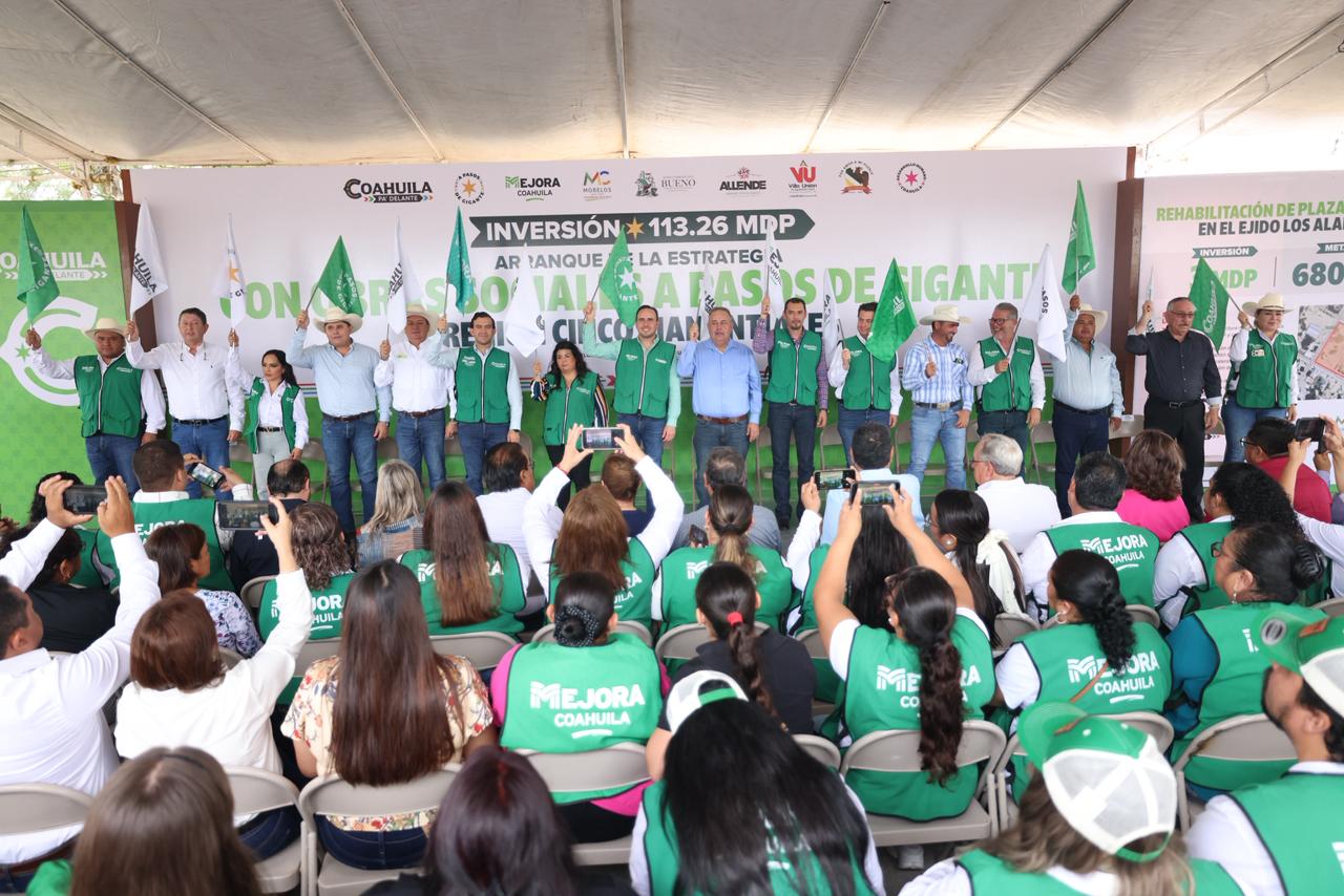 ARRANCAN OBRAS SOCIALES EN LOS CINCO MANANTIALES