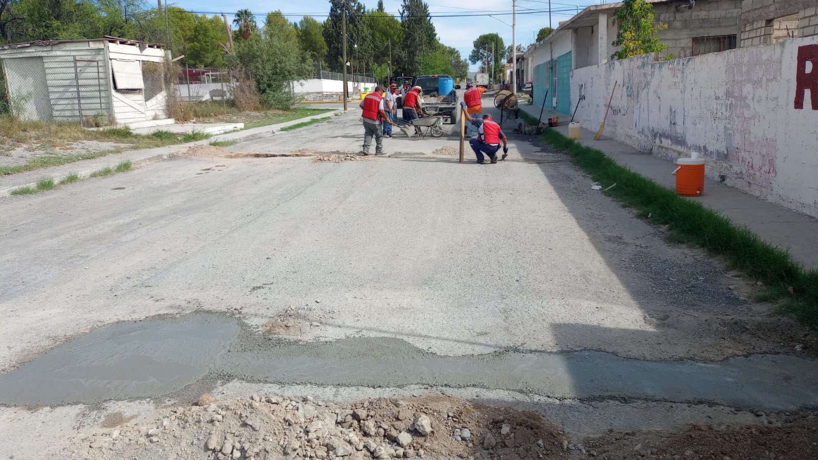 Mejora Adriana las vialidades de Ocampo