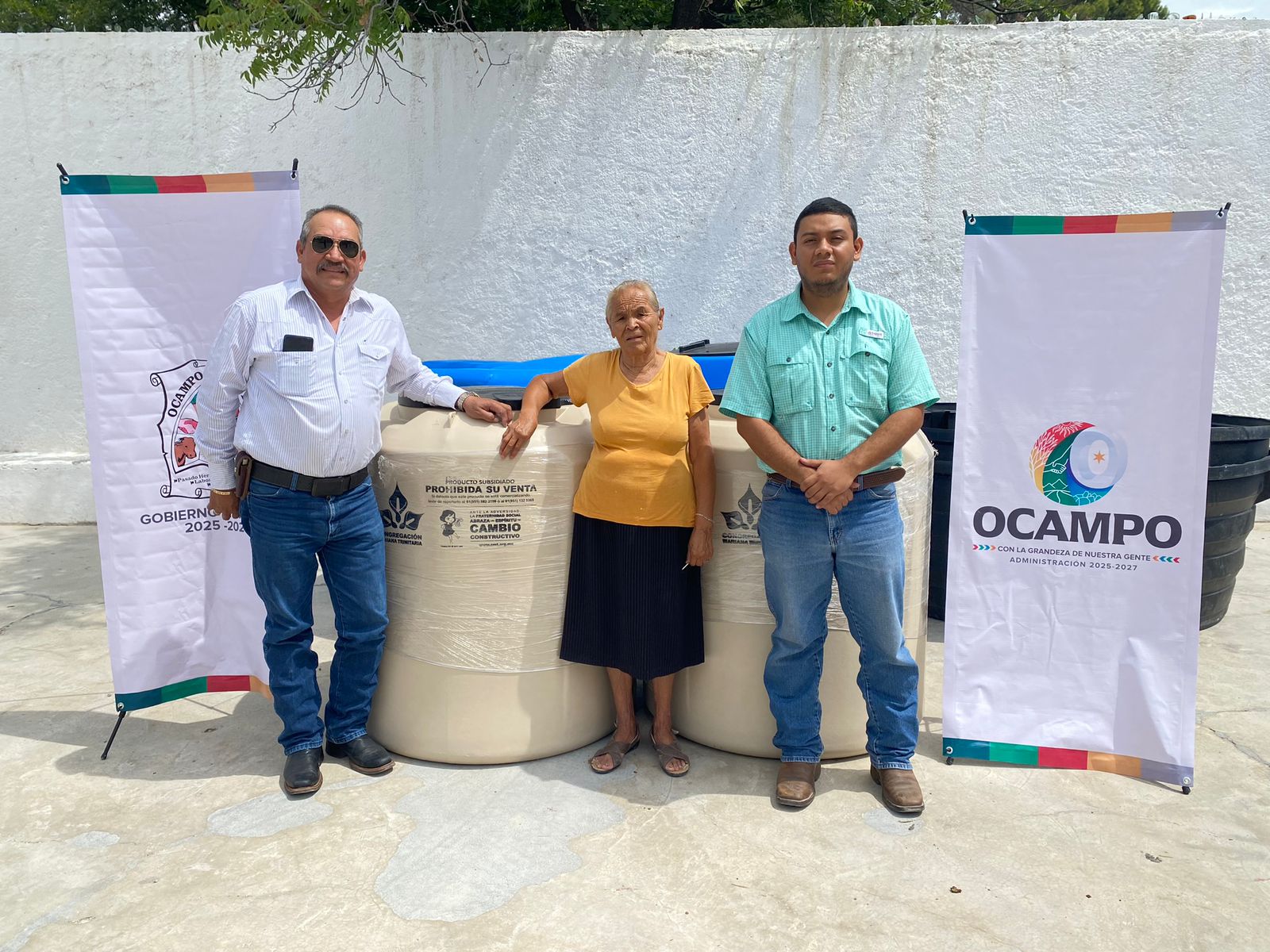 Impulsa Adriana bienestar de las familias ocampenses