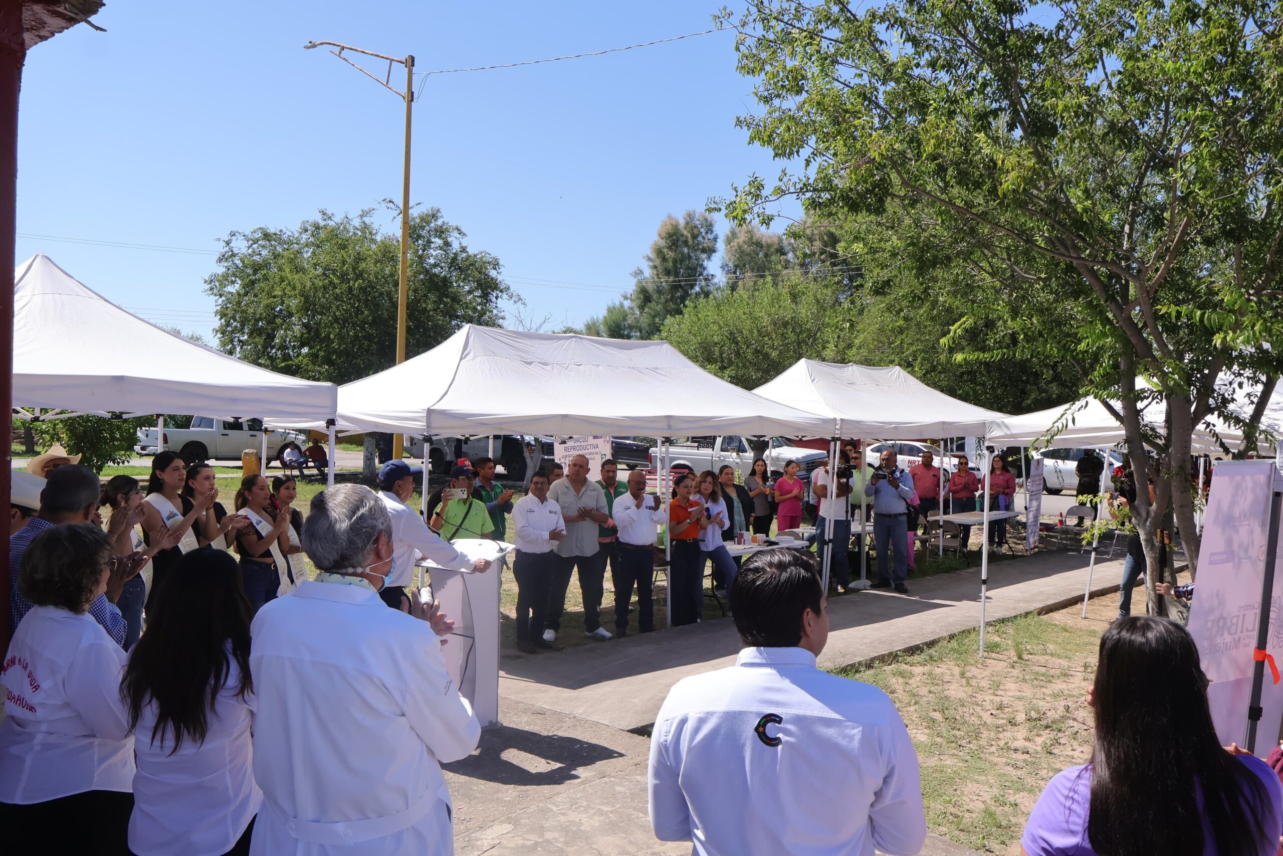 Lleva Ríos brigada a ejido Santa María