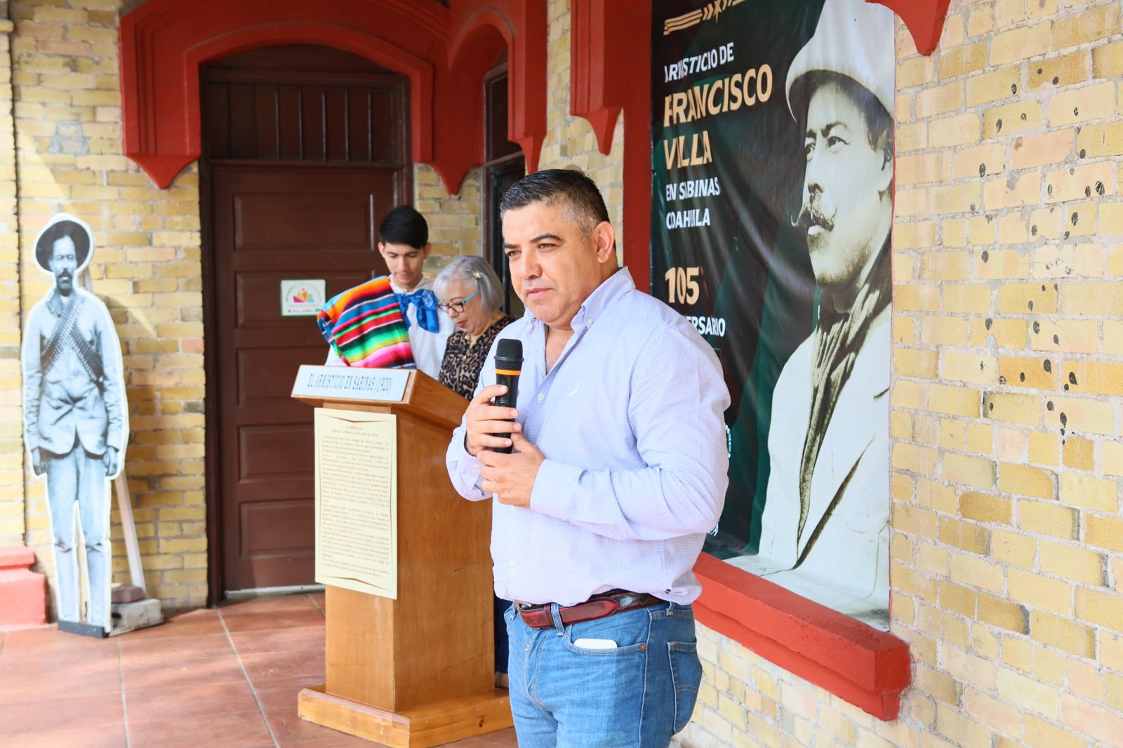 Conmemoran 105 aniversario del armisticio de Pancho Villa