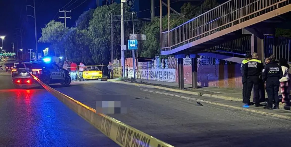 Fallece hombre al ser atropellado