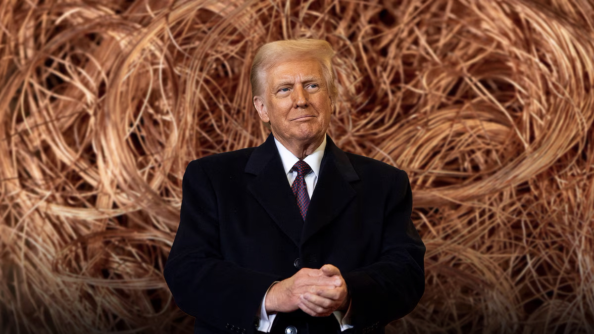 Nuevo arancel de Trump: impondrá 50% al cobre