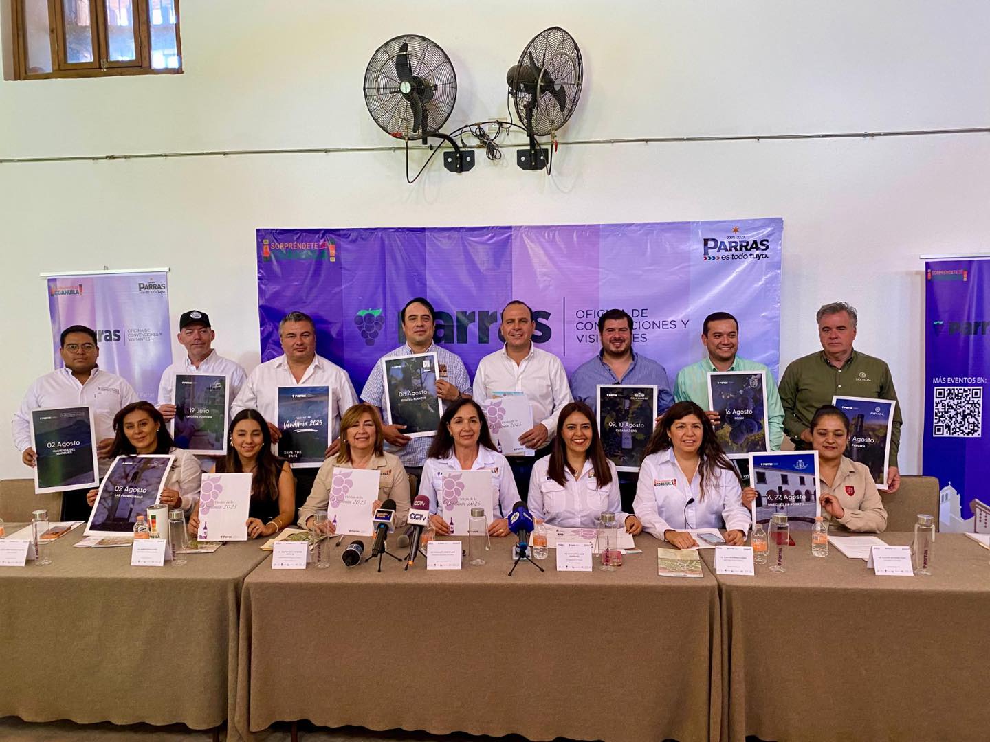 Parras alista Fiestas de la Vendimia 2025