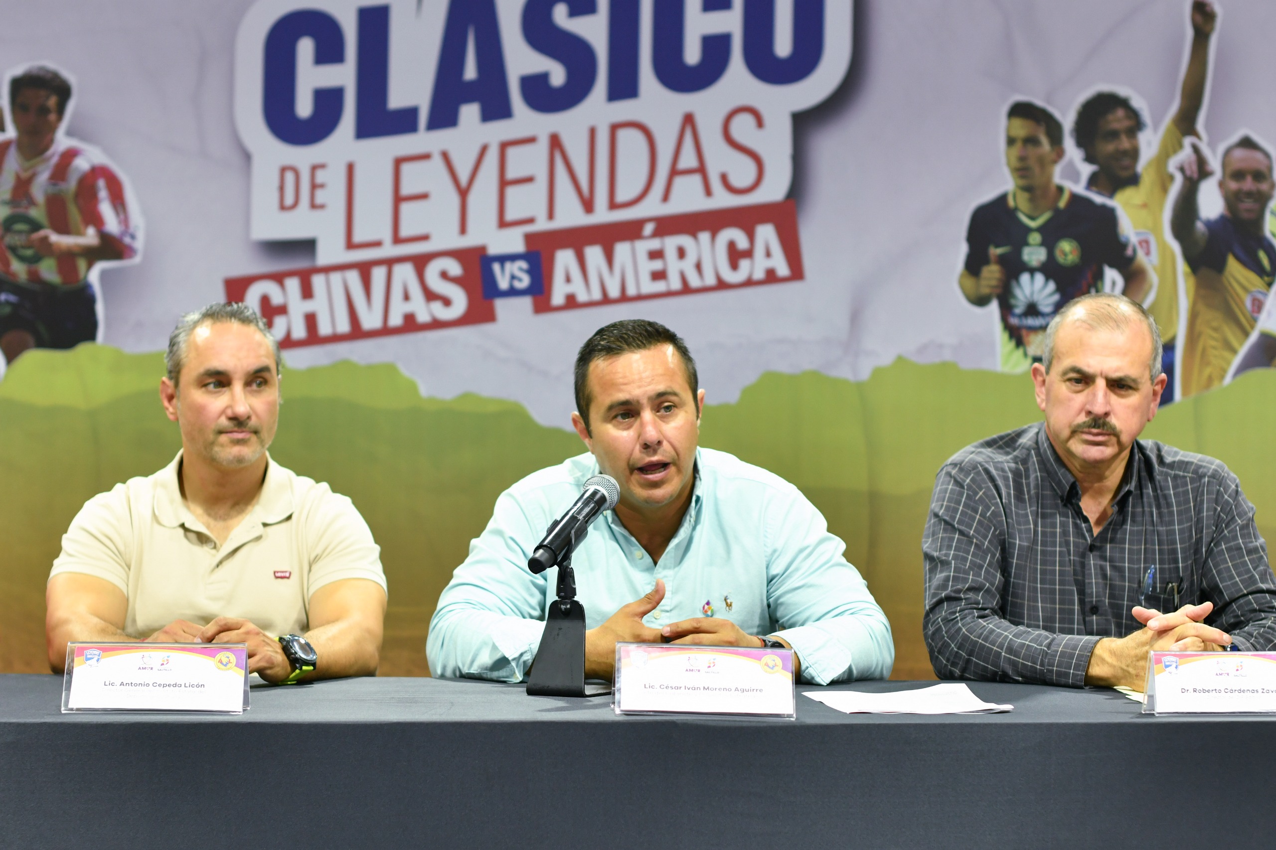 Jugarán leyendas del fútbol a favor del DIF Saltillo