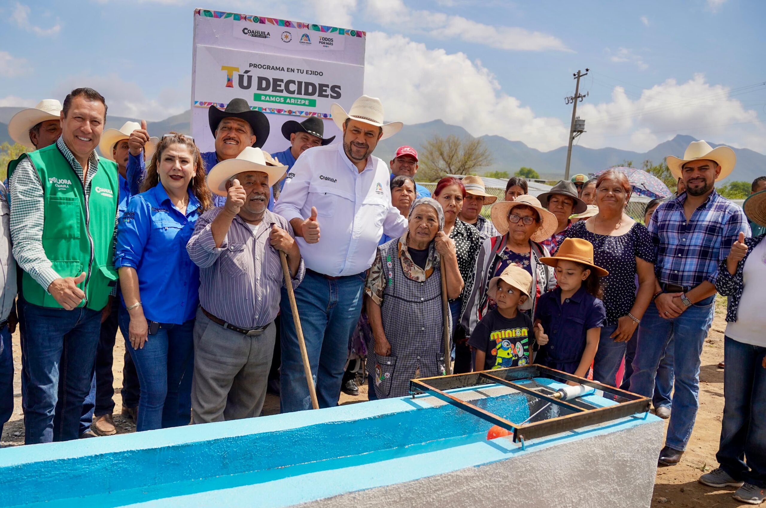 Fortalece Tomás Gutiérrez abasto de agua en el campo con energía solar