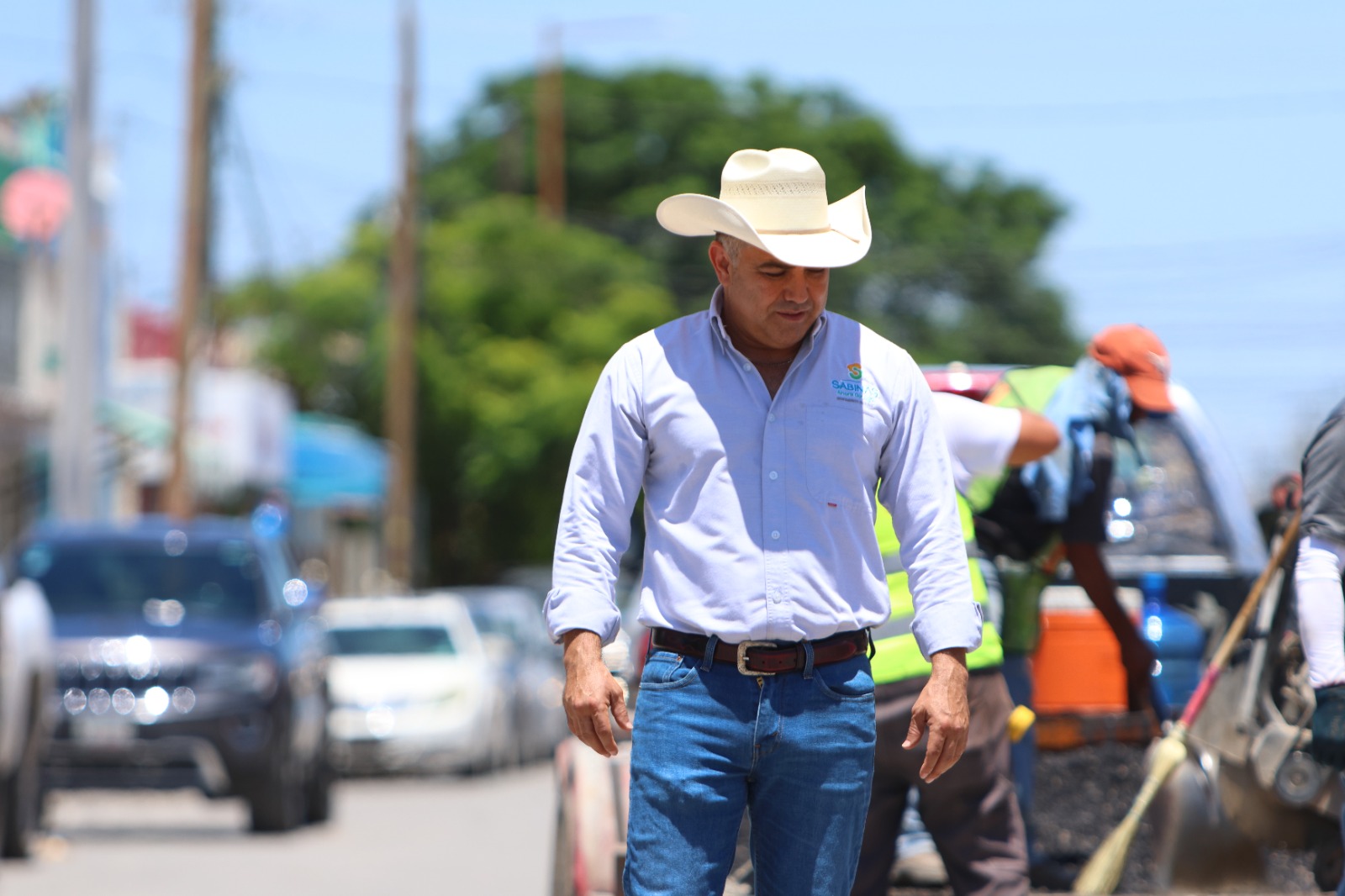 Inician trabajos de recarpeteo en la zona centro de Sabinas“Nos toca trabajar por la ciudadanía”: Chano Díaz