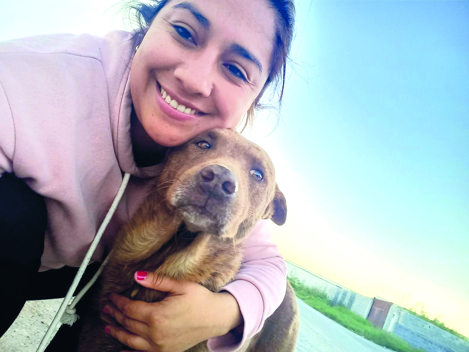 Tuilzie Ibarra: al rescate de perros abandonados