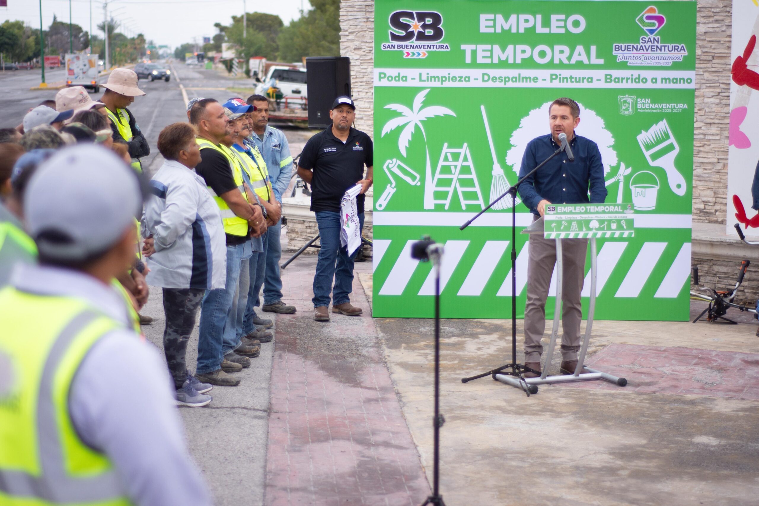 Arrancan programa de Empleo Temporal en SB