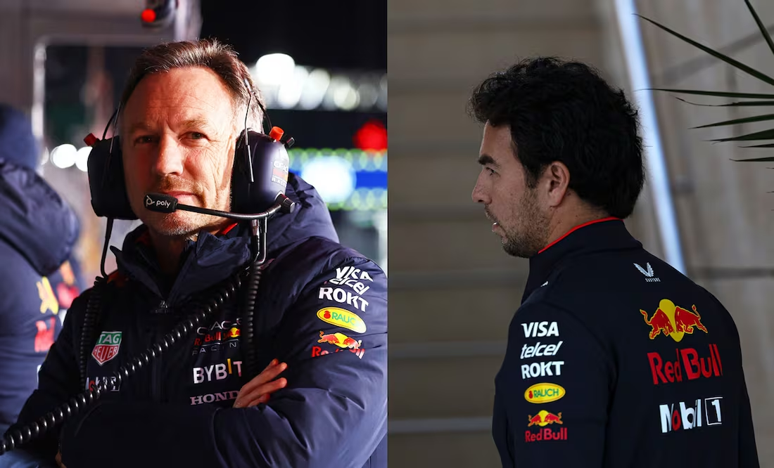 Christian Horner no se arrepiente de la salida de Checo Pérez de Red Bull; «Tuvo un fin de año muy difícil»
