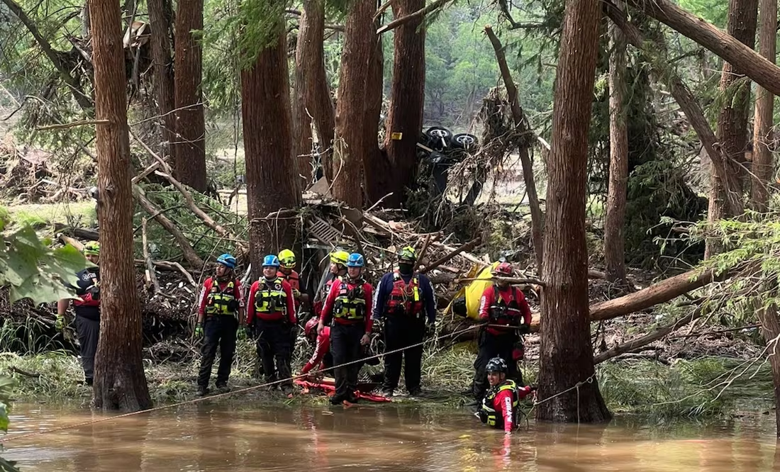 EU agradece a México por la ayuda ante inundaciones en Texas; «nuestros amigos» han enviado bomberos y equipos de rescate, destaca