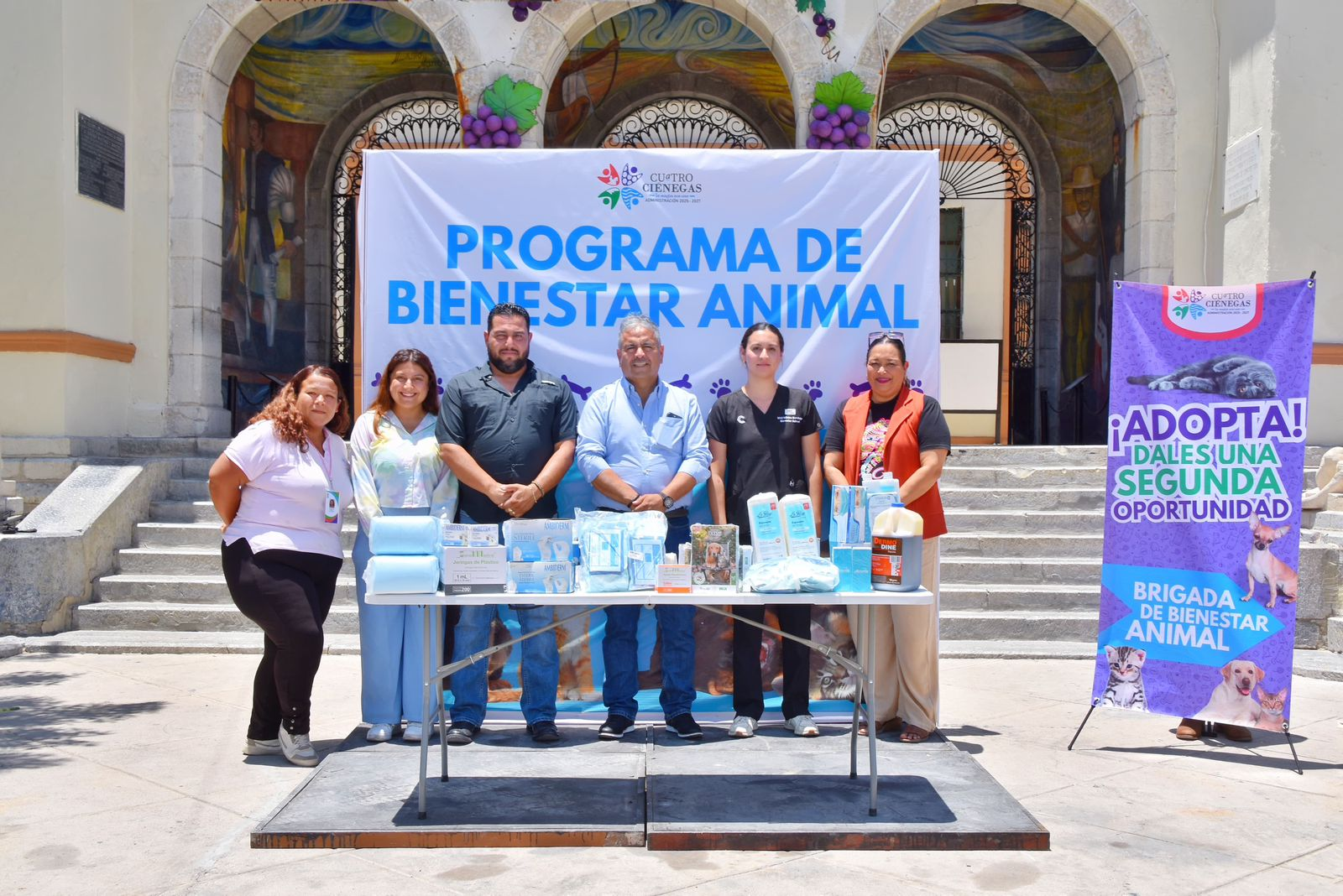 CUATRO CIÉNEGAS PROMUEVE BIENESTAR ANIMAL CON CAMPAÑA “PATITAS UNIDAS”