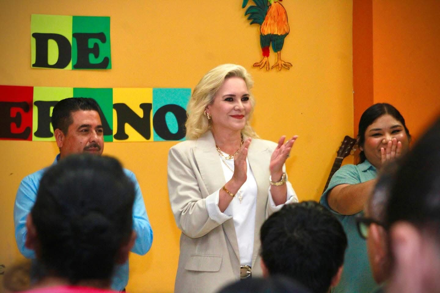 Da inicio Laura Jiménez a los cursos de verano en la Cada de Cultura “Sra. Carmelita Elizondo de Ancira” en la Villa de Palaú