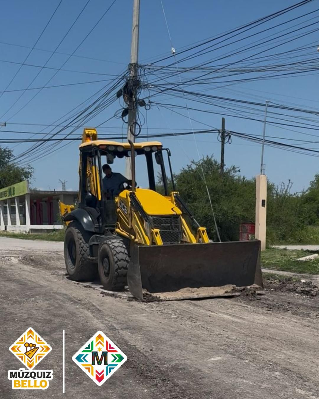 Inician los trabajos de pavimentación en Múzquiz dentro del Programa de Obras Sociales del Gobierno del Estado