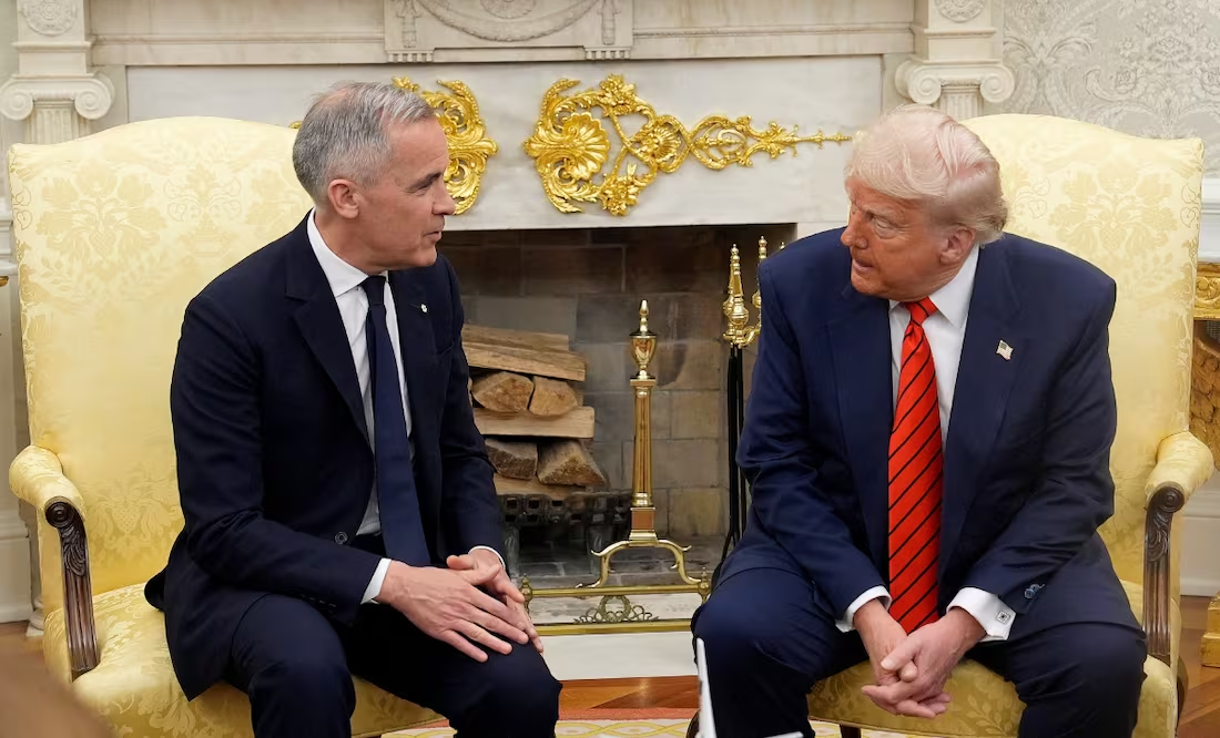Trump busca usar el reconocimiento de Canadá del Estado palestino en negociación comercial; será «muy difícil» lograr acuerdo, dice