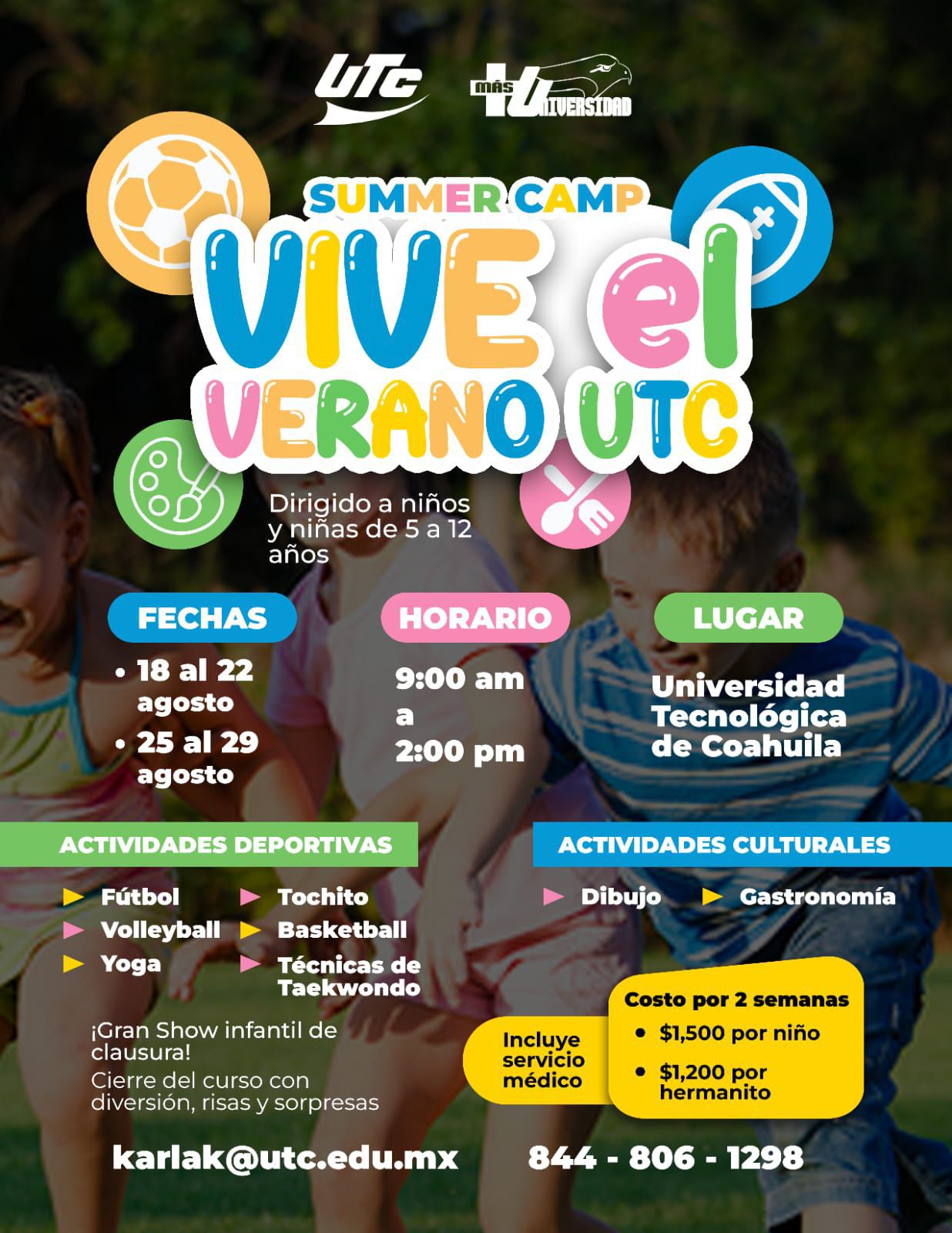 Lanza UTC  “Summer Camp Vive el Verano”