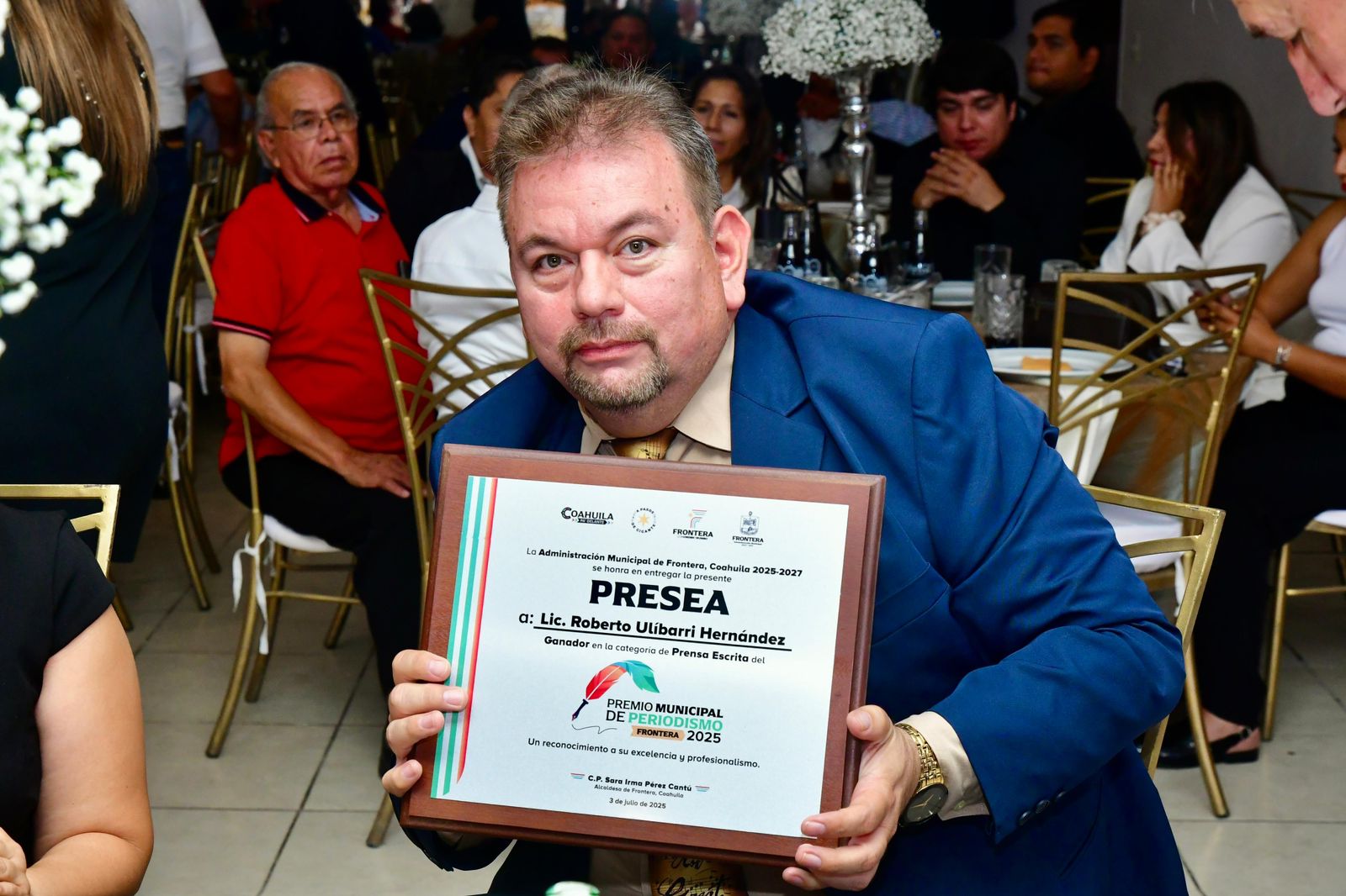 Gana Premio de Periodismo Roberto Ulibarri de La Prensa
