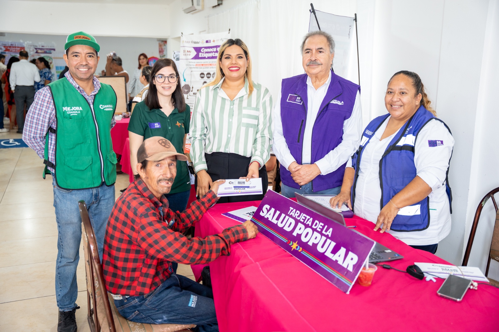 REALIZAN BRIGADA DE SALUD COMUNITARIA EN CASTAÑOS
