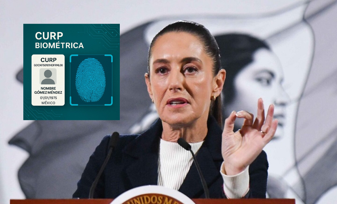 CONFIRMADO: La CURP biométrica NO será obligatoria, dice Sheinbaum