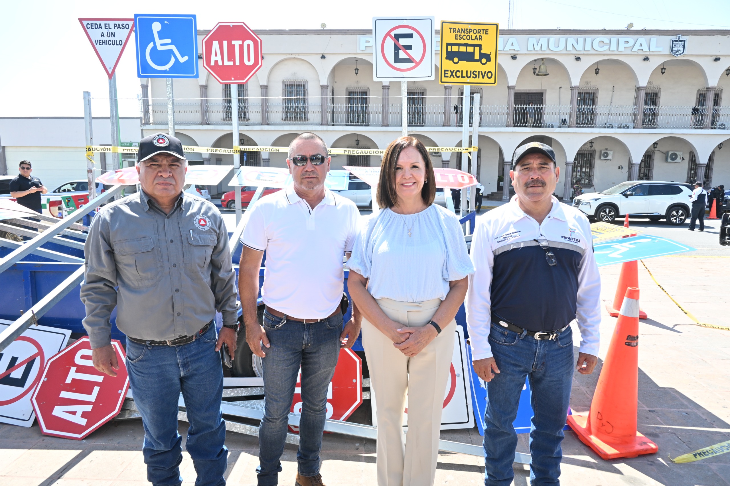 Refuerza CF seguridad con nuevas señaléticas