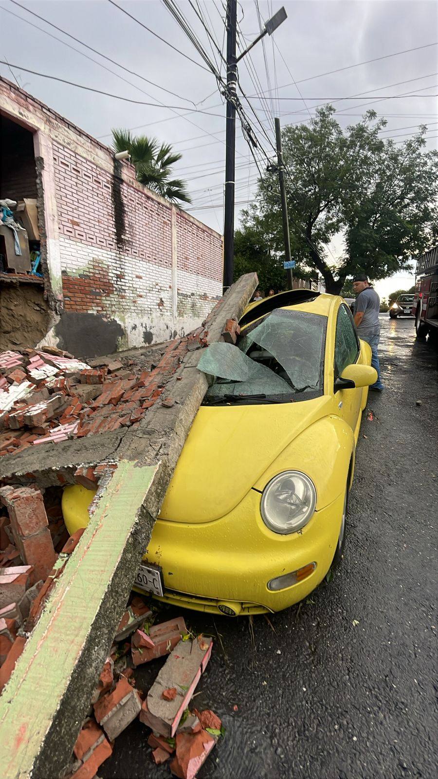Lluvias vuelven a azotar Saltillo
