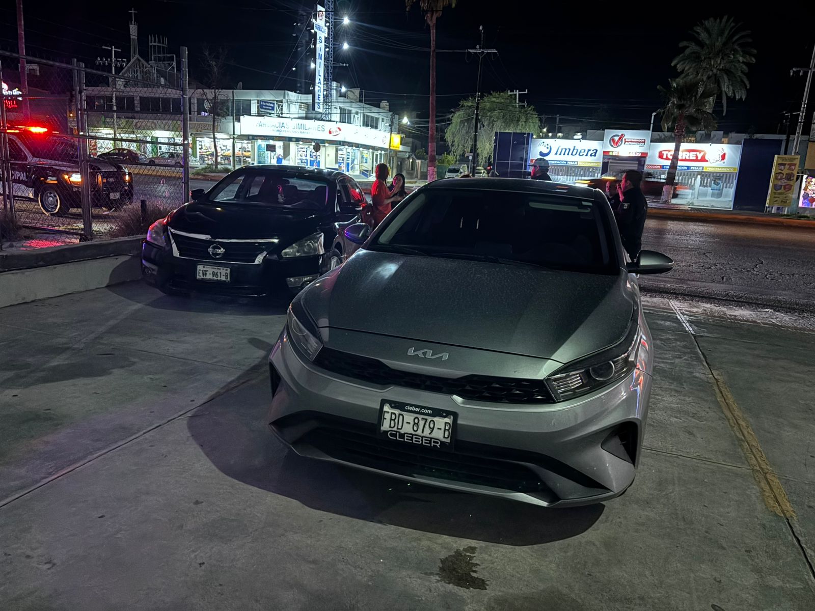 Impacta conductora por alcance otro auto