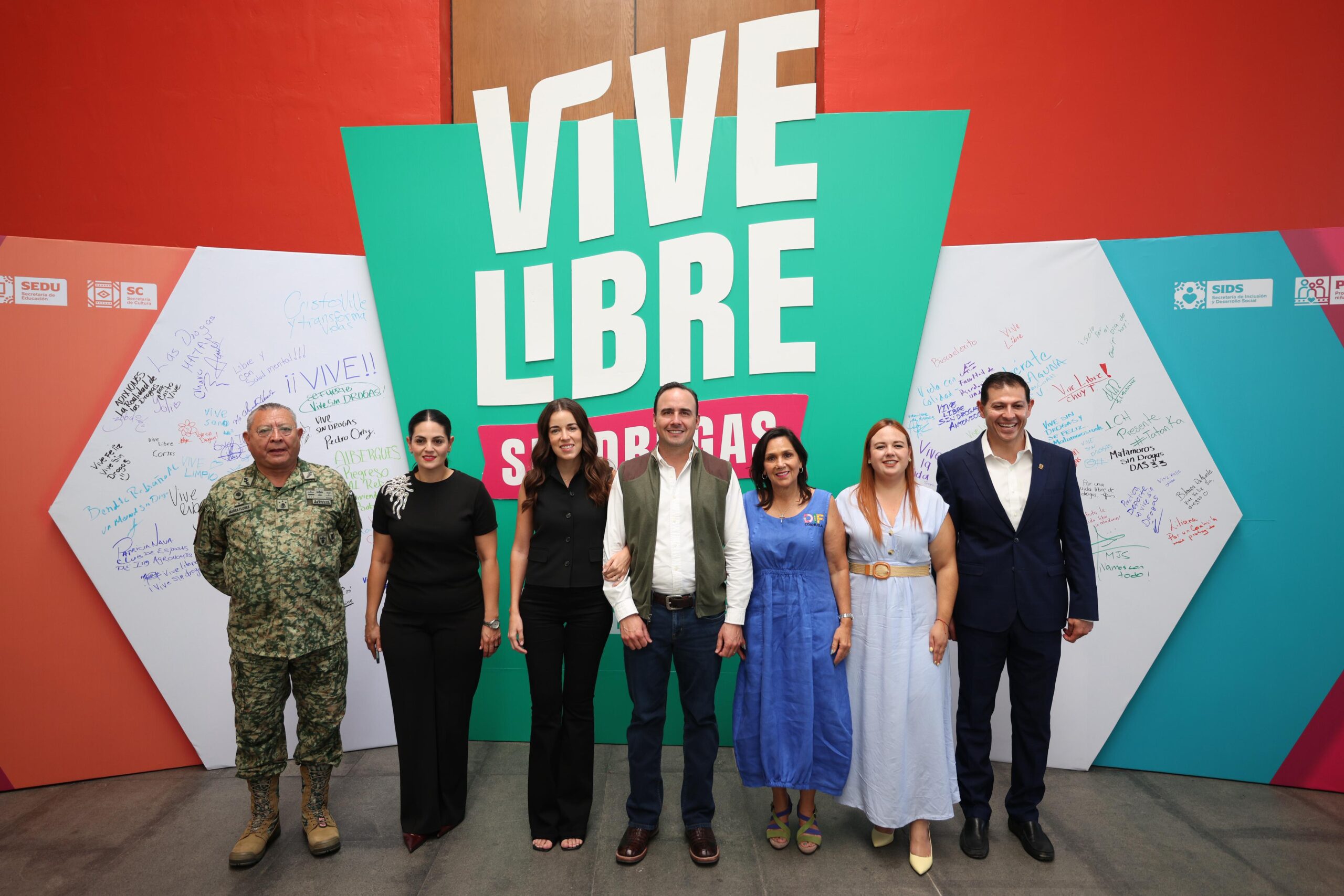 Arrancan en Coahuila Vive Libre Sin Drogas