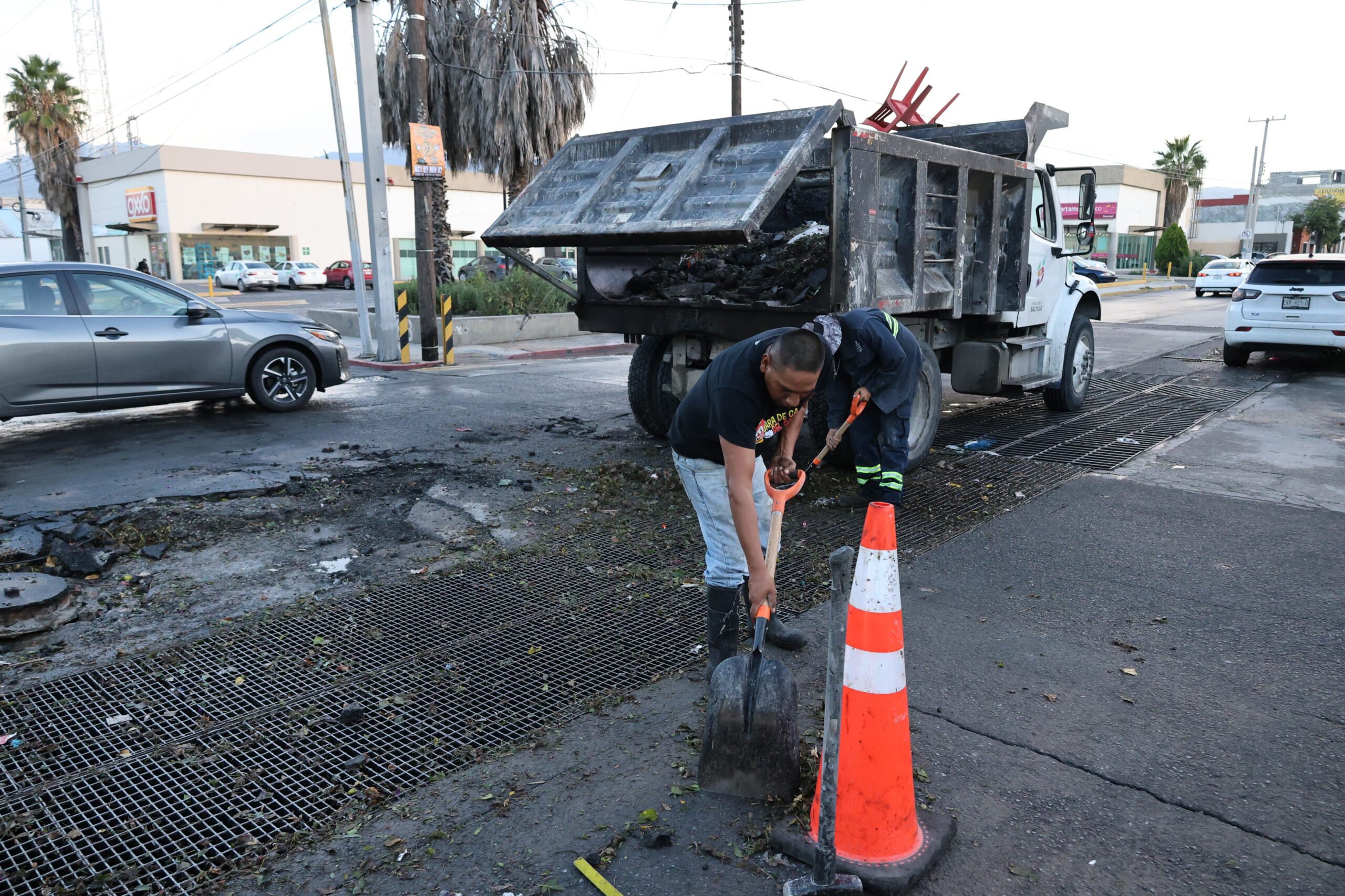 Y atiende municipio daños tras reciente precipitación
