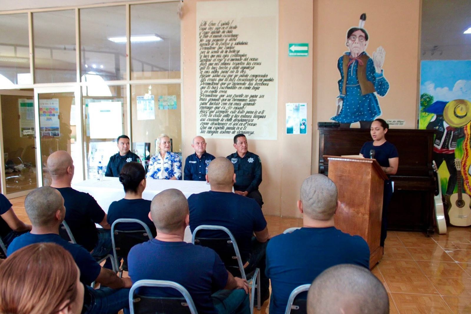 Refuerzan capacitación a policías de Múzquiz