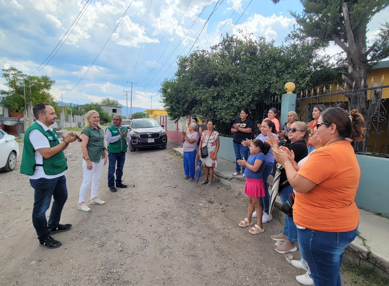 Fortalecen diálogo y acción en colonias de Múzquiz