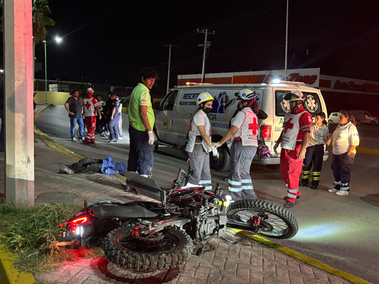 Sin freno muerte de motociclistas