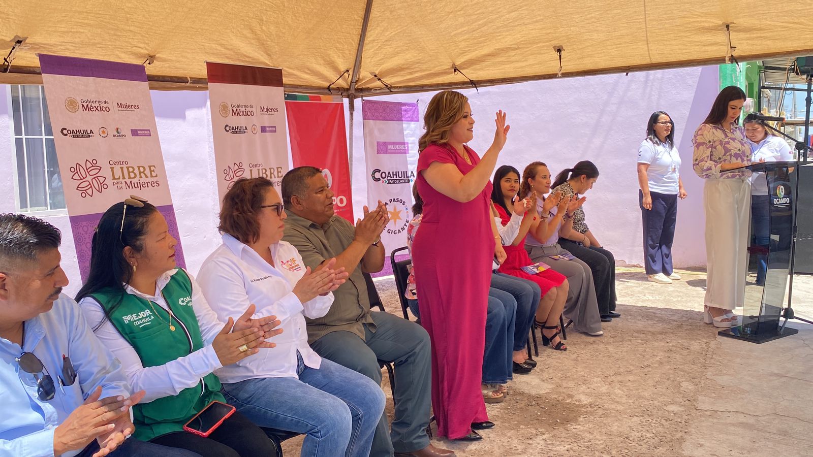 Inauguran Centro Libre para la Mujer en Laguna del Rey
